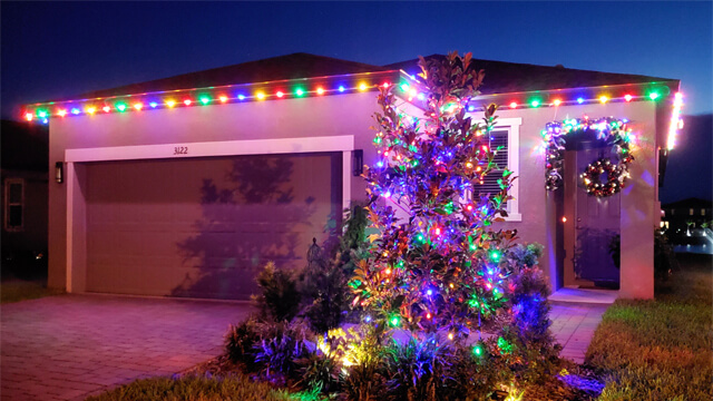 Leafy Landscapes Holiday Lighting Service